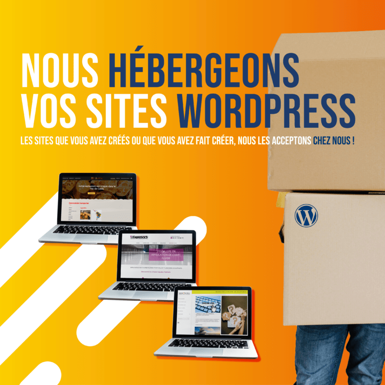 Read more about the article Nous hébergons vos sites WordPress